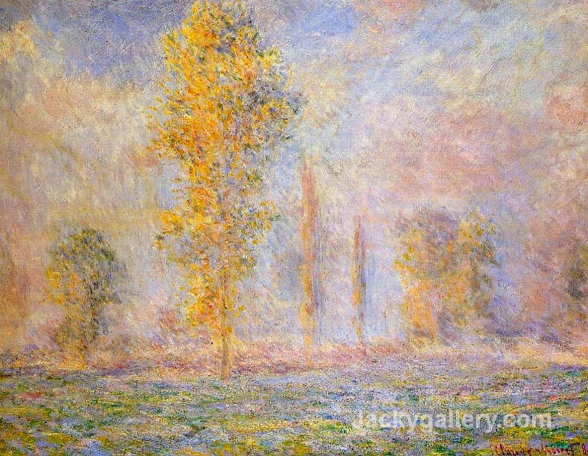 Meadow at Giverny by Claude Monet paintings reproduction